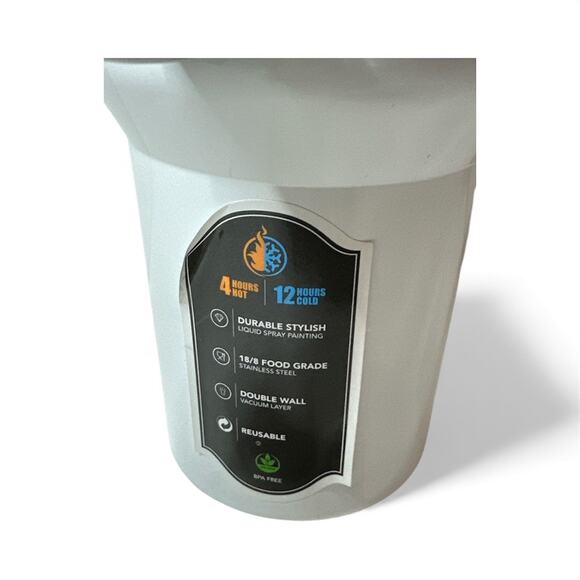 New 40 oz Stainless Steel Tumbler With Handle Grinch Max Christmas Holiday Cup - Picture 3 of 4